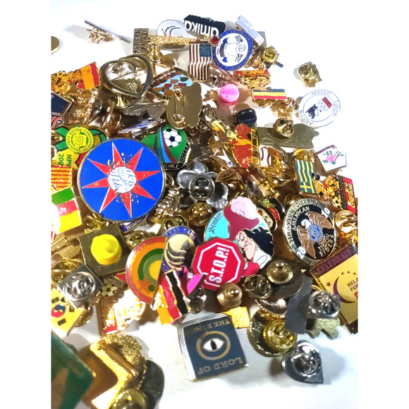 Hat Lapel Pin Pin Backs 1 Pound - Picture 12 of 13